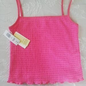 Aritzia Wilfred Smocked Tank